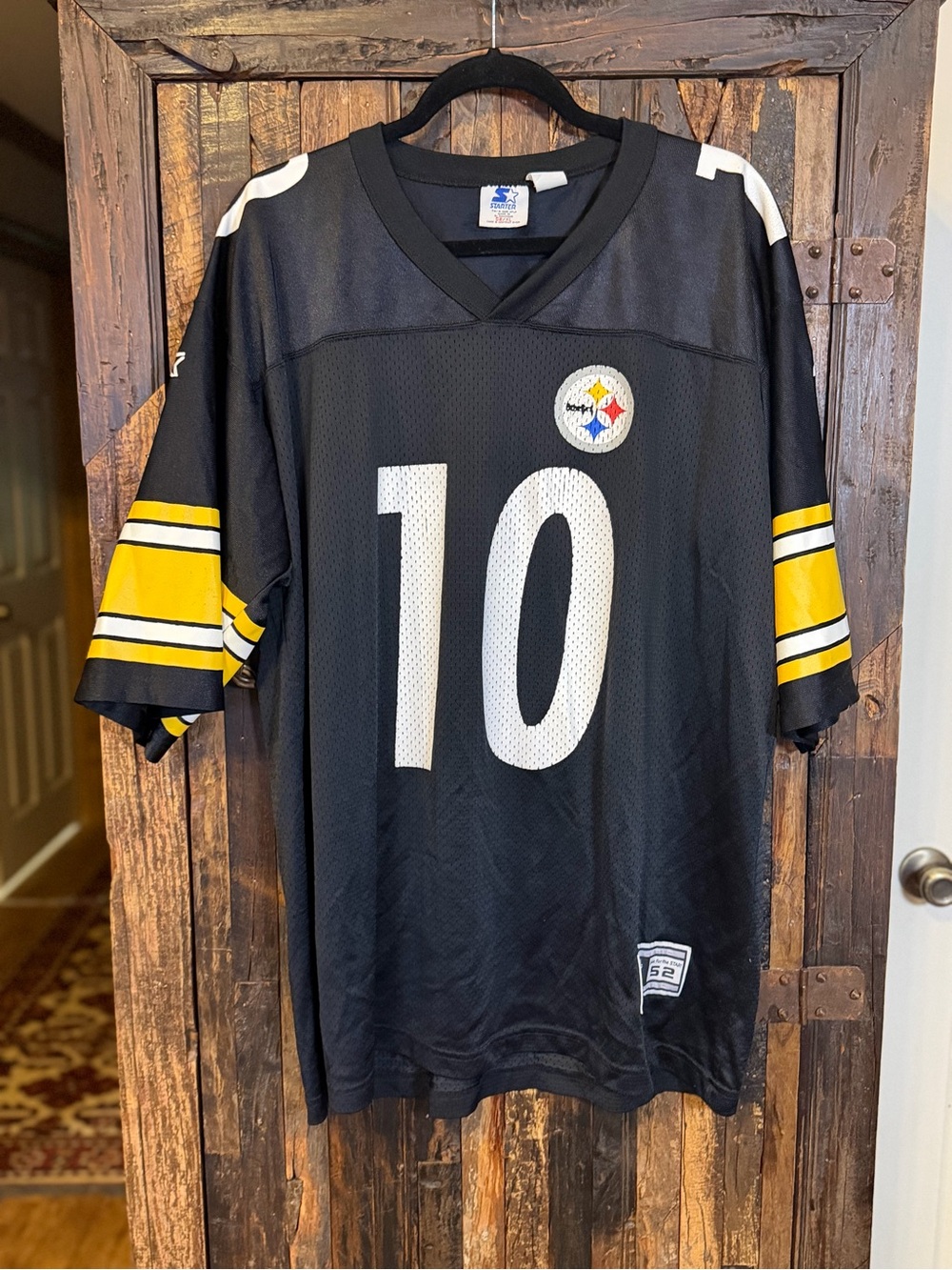 Vintage 1995 Starter Kordell Stewart #10 Steelers NFL Jersey Size 52 XL